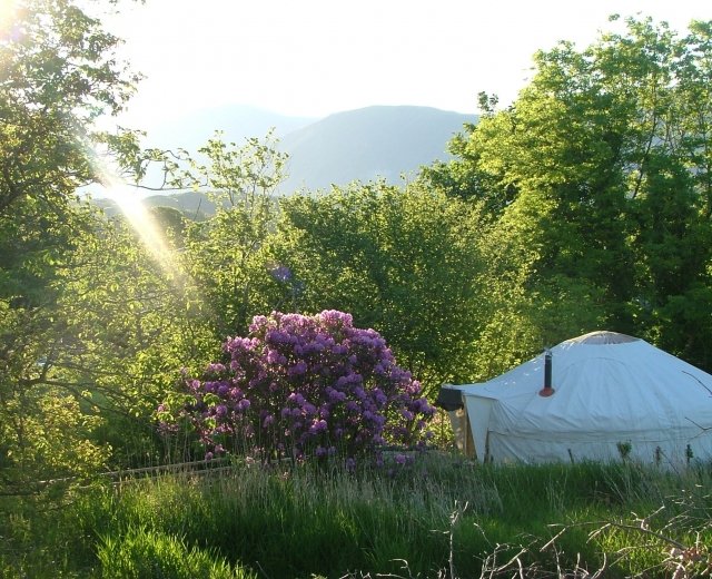 Glamping holidays in the Lake District, Cumbria, Northern England - Wasdale Yurt Holiday